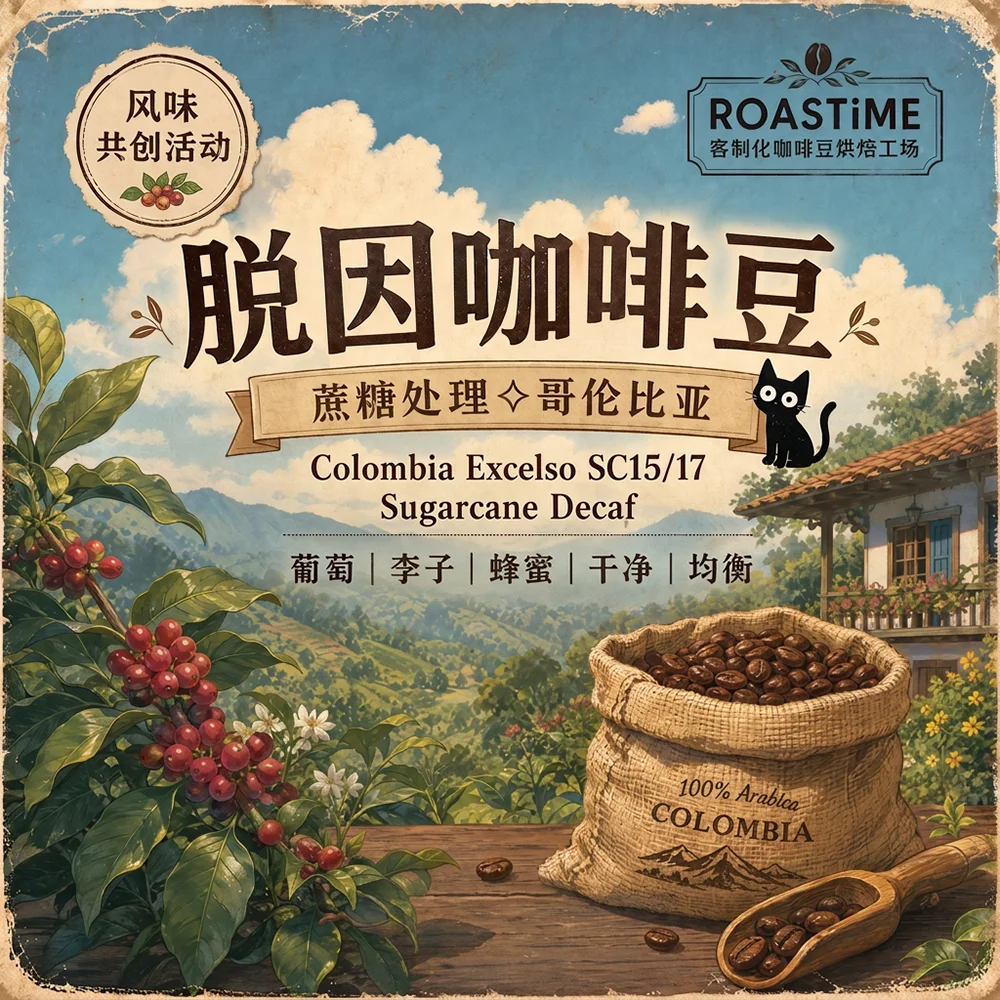 哥伦比亚焦糖EA脱因处理法-ROASTiME品测